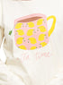 Creamy Printed Long - Sleeve Design 7 - Khotwh